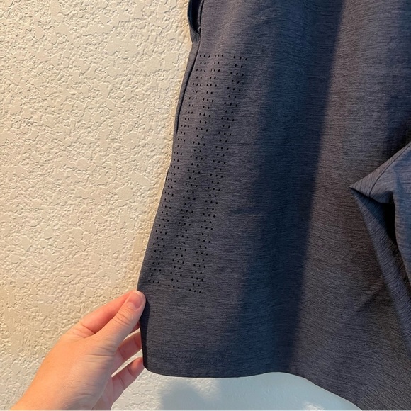 Men’s Adidas blue gray patterned athletic shorts size medium M - Picture 5 of 5